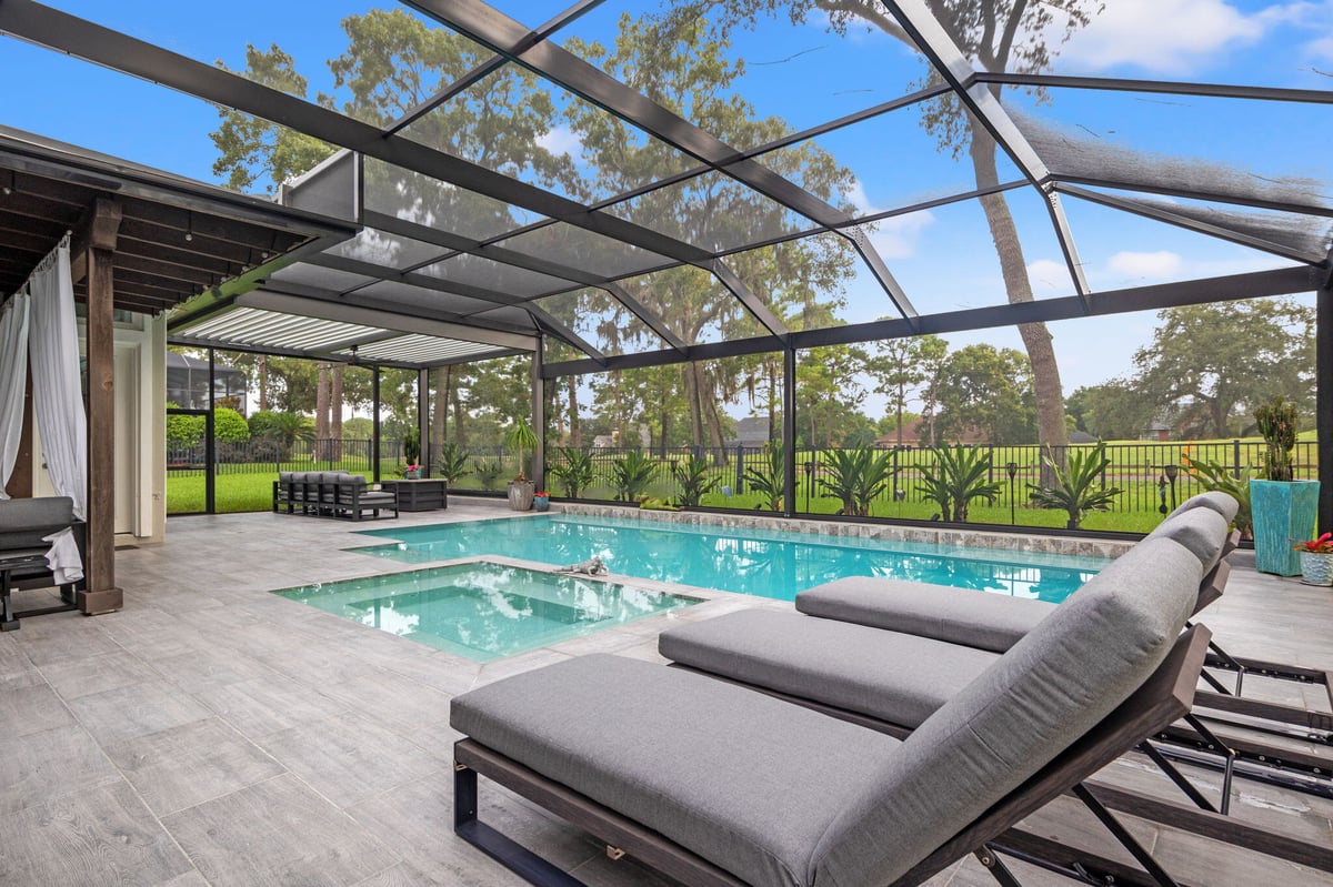 New pool and patio screen enclosure Jacksonville